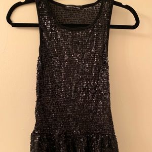 Sheer fully sequence blouse.